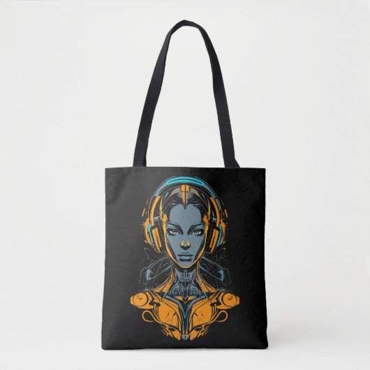 Neurale Override Tote Bag (Voorkant)