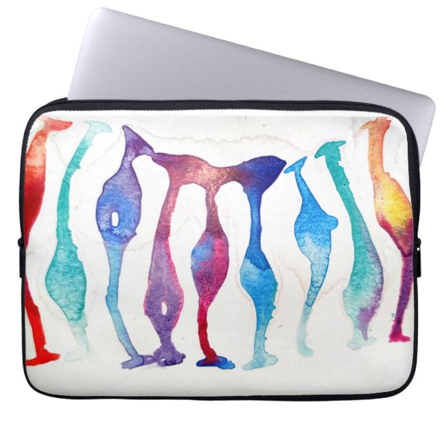 neurale stamcellen laptop sleeve (Voorkant)