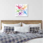 Neurale Tuin Canvas Afdruk (Insitu (Slaapkamer))