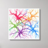 Neurale Tuin Canvas Afdruk (Voorkant)