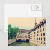Neurenberg-architectuur Briefkaart (Voorkant / Achterkant)