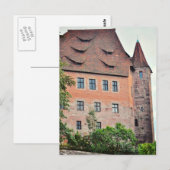 Neurenberg-architectuur Briefkaart (Voorkant / Achterkant)