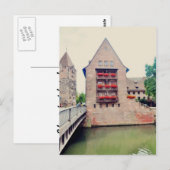 Neurenberg-architectuur Briefkaart (Voorkant / Achterkant)