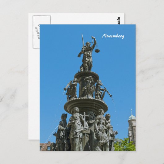 Neurenberg Briefkaarten (Voorkant / Achterkant)