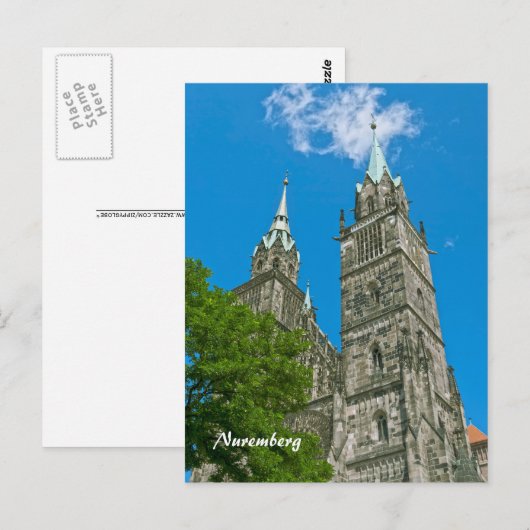 Neurenberg Briefkaarten (Voorkant / Achterkant)