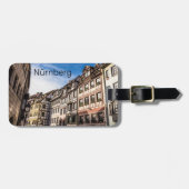 Neurenberg Cityscape Beieren Germany Souvenir Bagagelabel (Voorkant horizontaal)