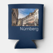 Neurenberg Cityscape Beieren Germany Souvenir Blikjeskoeler (Voorkant)