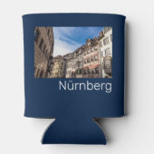 Neurenberg Cityscape Beieren Germany Souvenir Blikjeskoeler (Achterkant)