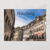 Neurenberg Cityscape Beieren Germany Souvenir Feestdagenkaart (Voorkant)