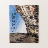 Neurenberg Cityscape Beieren Germany Souvenir Legpuzzel (Verticaal)