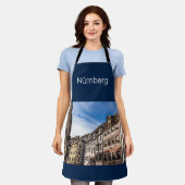 Neurenberg Cityscape Beieren Germany Souvenir Schort (Gedragen)
