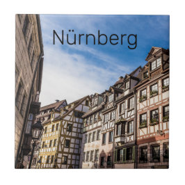 Neurenberg Cityscape Beieren Germany Souvenir Tegeltje