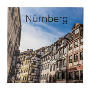 Neurenberg Cityscape Beieren Germany Souvenir Tegeltje