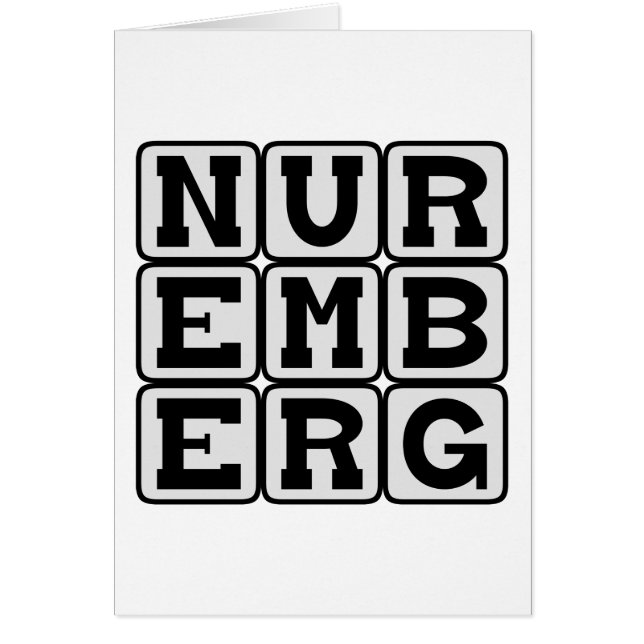 Neurenberg, Duitsland (Voorkant)