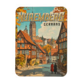 Neurenberg Duitsland - Classic Beiers Magneet (Verticaal)