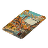 Neurenberg Duitsland - Classic Beiers Magneet (Linkerzijde)