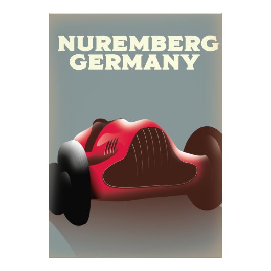 Neurenberg Duitsland Reisposter Foto Afdruk (Voorkant)