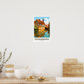 Neurenberg Duitsland Reisprint Poster (Keuken)
