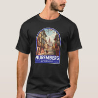 Neurenberg Duitsland Reizen Kunst Vintage