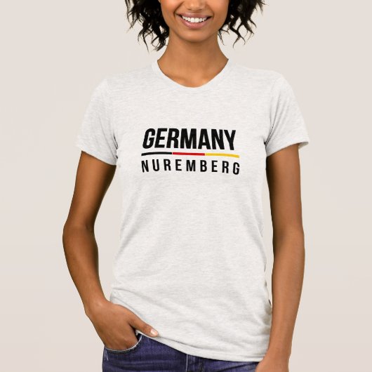 Neurenberg Duitsland T-shirt (Voorkant)