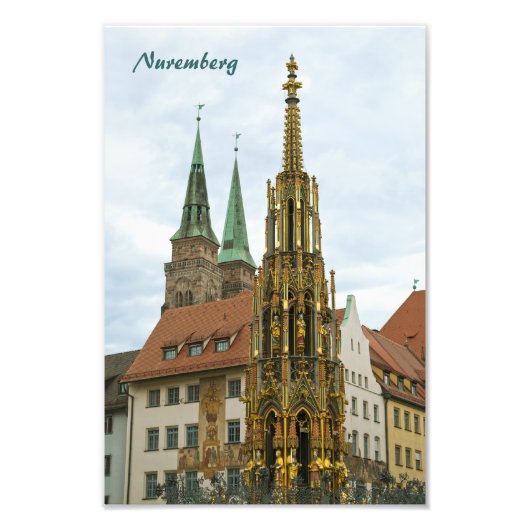 Neurenberg fotoprint foto afdruk (Voorkant)