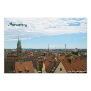 Neurenberg fotouitbreiding foto afdruk