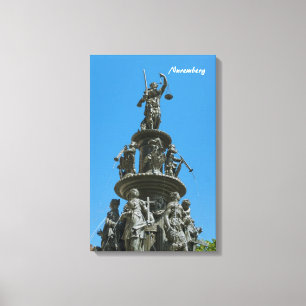 Neurenberg Ingepakt Canvas Afdruk