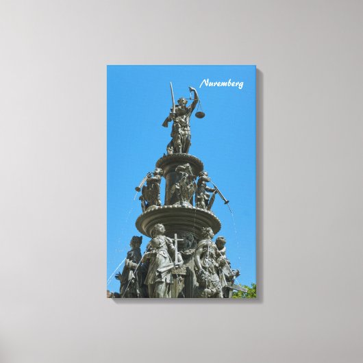 Neurenberg Ingepakt Canvas Afdruk (Voorkant)