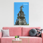Neurenberg Ingepakt Canvas Afdruk (Insitu (Woonkamer))
