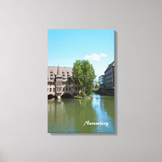 Neurenberg Ingepakt Canvas Afdruk (Voorkant)