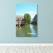 Neurenberg Ingepakt Canvas Afdruk (Insitu (Houten vloer))