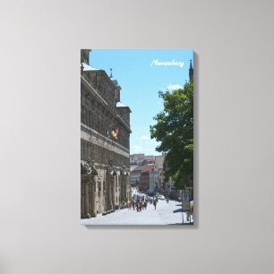 Neurenberg Ingepakt Canvas Afdruk