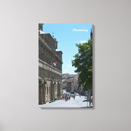 Neurenberg Ingepakt Canvas Afdruk (Voorkant)