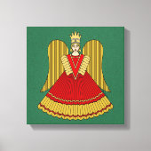 Neurenberg Kerst Engel Canvas Afdruk (Voorkant)