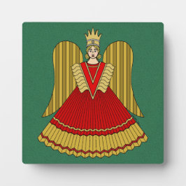 Neurenberg Kerst Engel Fotoplaat