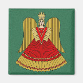 Neurenberg Kerst Engel Magneet (Voorkant)