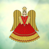 Neurenberg Kerst Engel Raamsticker (Vel 3)