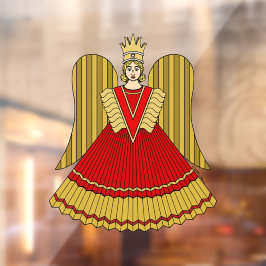 Neurenberg Kerst Engel Raamsticker