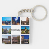 Neurenberg landschappen sleutelhanger (Achterkant)