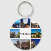 Neurenberg landschappen sleutelhanger (Achterkant)