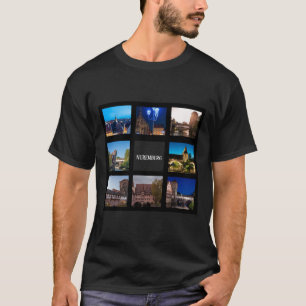 Neurenberg landschappen t-shirt