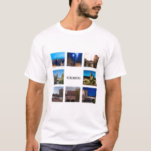 Neurenberg landschappen t-shirt