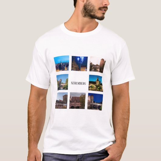 Neurenberg landschappen t-shirt (Voorkant)