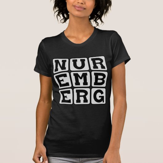 Neurenberg, Stad in Duitsland T-shirt (Voorkant)