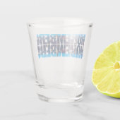 Neurenberg tekst samengesteld uit nacht oude stad  shot glas (Achterkant)