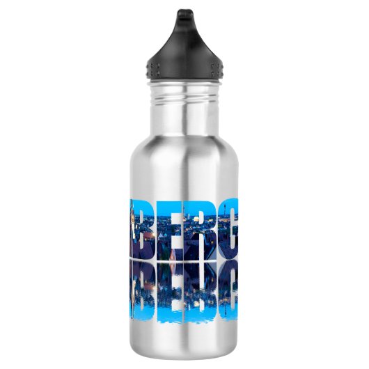 Neurenberg tekst samengesteld uit nacht oude stad  waterfles  (Rechts)