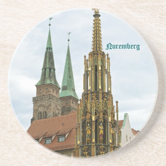 Neurenberg Zandsteen Onderzetter (Voorkant)