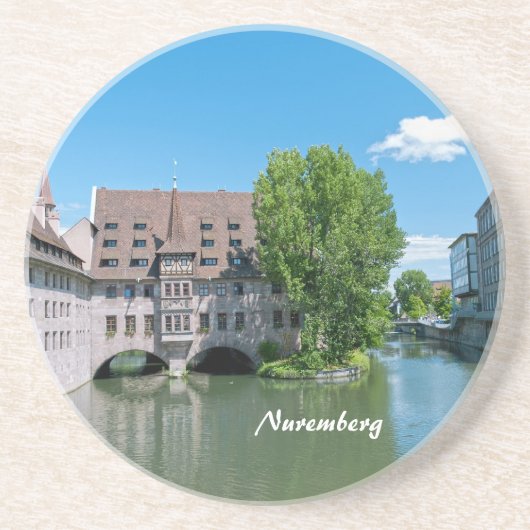 Neurenberg Zandsteen Onderzetter (Voorkant)