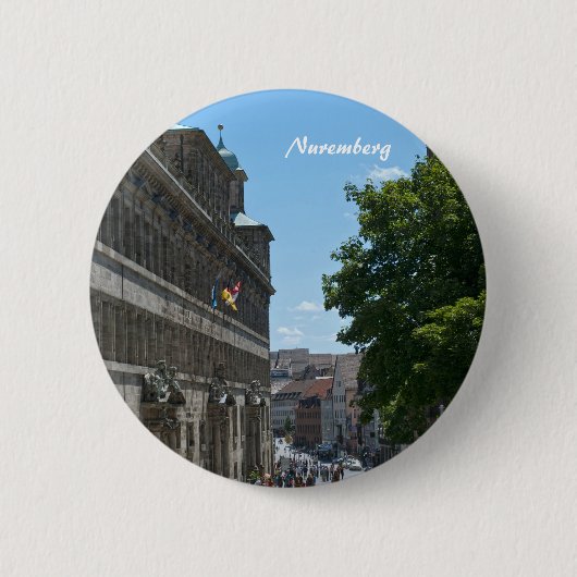 Neurenbergse knopen ronde button 5,7 cm (Voorkant)