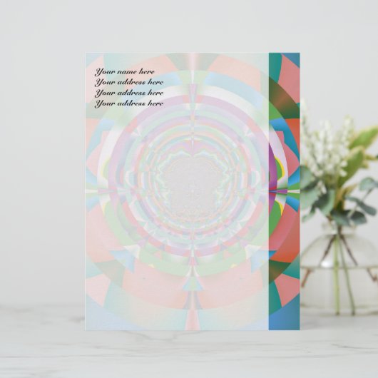 neuriën top persoonlijk briefhoofd (Staand voorkant)